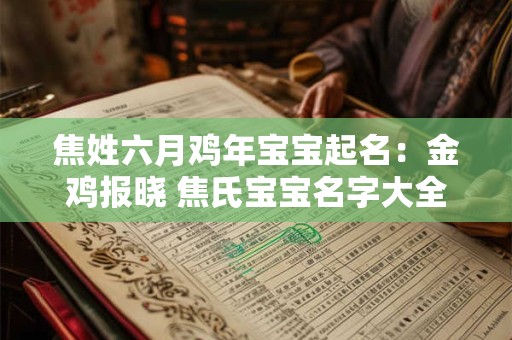 焦姓六月鸡年宝宝起名：金鸡报晓 焦氏宝宝名字大全