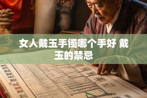 女人戴玉手镯哪个手好 戴玉的禁忌