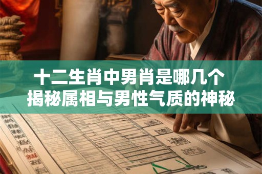 十二生肖中男肖是哪几个 揭秘属相与男性气质的神秘联系