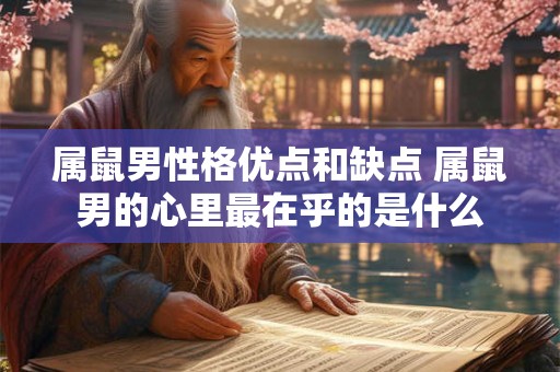 属鼠男性格优点和缺点 属鼠男的心里最在乎的是什么