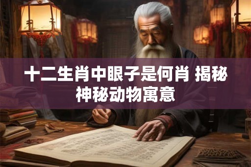 十二生肖中眼子是何肖 揭秘神秘动物寓意