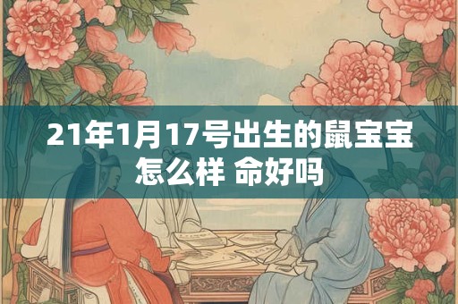 21年1月17号出生的鼠宝宝怎么样 命好吗