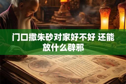 门口撒朱砂对家好不好 还能放什么辟邪