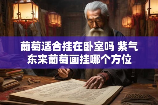 葡萄适合挂在卧室吗 紫气东来葡萄画挂哪个方位