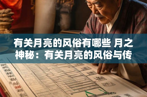 详细阅读:有关月亮的风俗有哪些 月之神秘:有关月亮的风俗与传奇 有关月亮的风俗有哪些 月之神秘:有关月亮的风俗与传奇