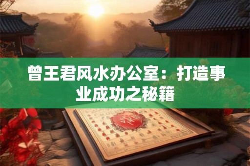 曾王君风水办公室：打造事业成功之秘籍