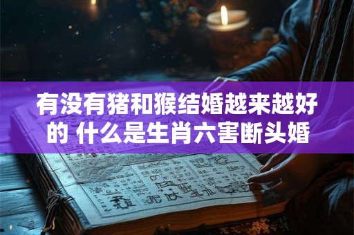 有没有猪和猴结婚越来越好的 什么是生肖六害断头婚