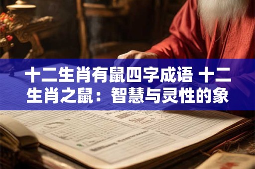 十二生肖有鼠四字成语 十二生肖之鼠：智慧与灵性的象征