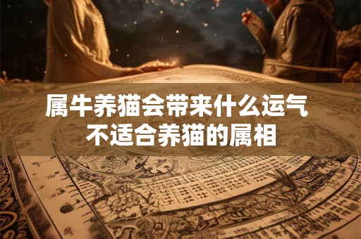 属牛养猫会带来什么运气 不适合养猫的属相