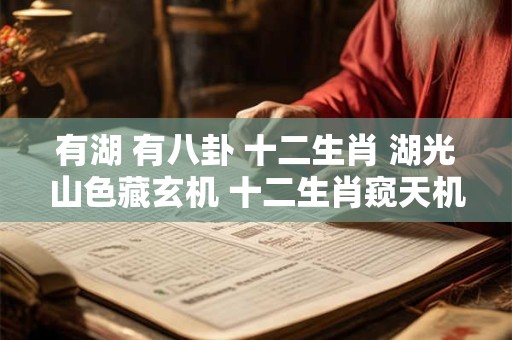 有湖 有八卦 十二生肖 湖光山色藏玄机 十二生肖窥天机