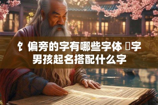 饣偏旁的字有哪些字体 饻字男孩起名搭配什么字