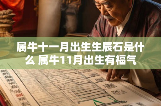 属牛十一月出生生辰石是什么 属牛11月出生有福气