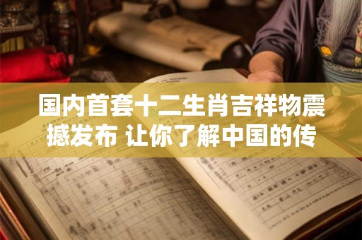 国内首套十二生肖吉祥物震撼发布 让你了解中国的传统文化！
