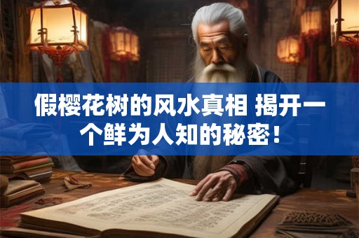 假樱花树的风水真相 揭开一个鲜为人知的秘密！