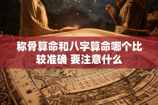 称骨算命和八字算命哪个比较准确 要注意什么