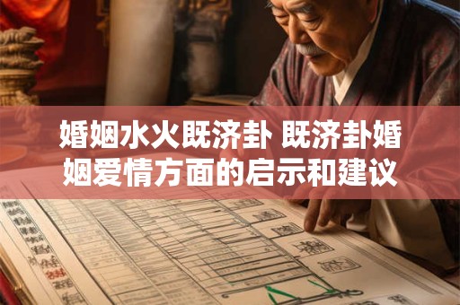 婚姻水火既济卦 既济卦婚姻爱情方面的启示和建议