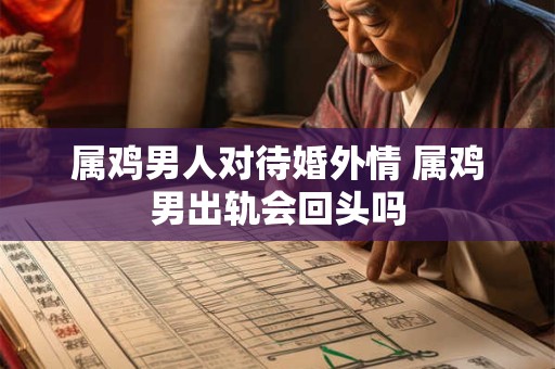 属鸡男人对待婚外情 属鸡男出轨会回头吗