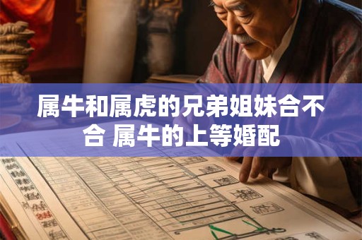 属牛和属虎的兄弟姐妹合不合 属牛的上等婚配