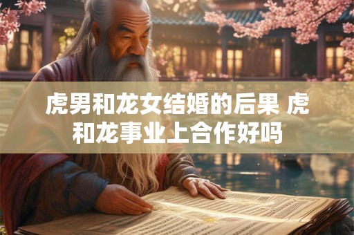 虎男和龙女结婚的后果 虎和龙事业上合作好吗