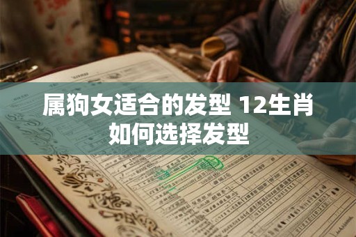 属狗女适合的发型 12生肖如何选择发型