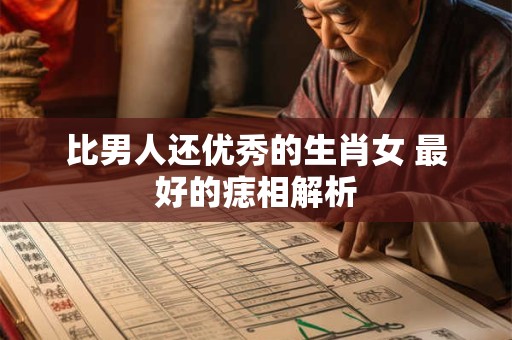 比男人还优秀的生肖女 最好的痣相解析