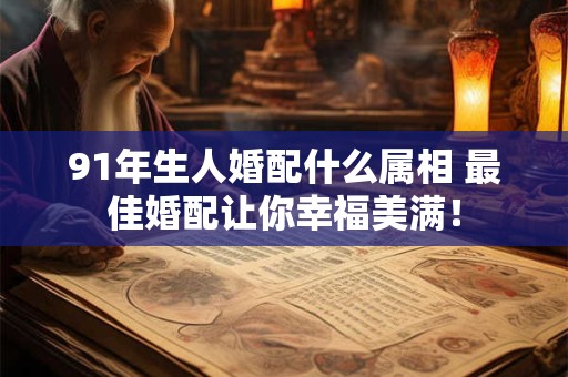 91年生人婚配什么属相 最佳婚配让你幸福美满！