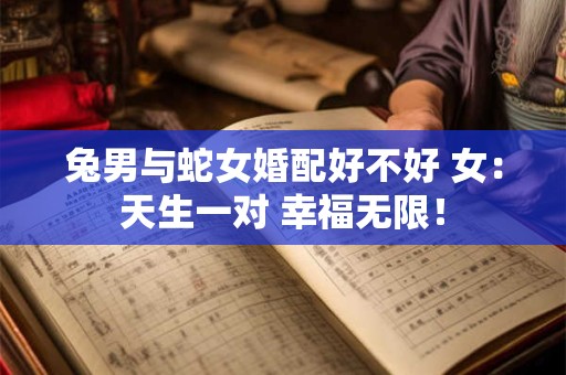 兔男与蛇女婚配好不好 女：天生一对 幸福无限！