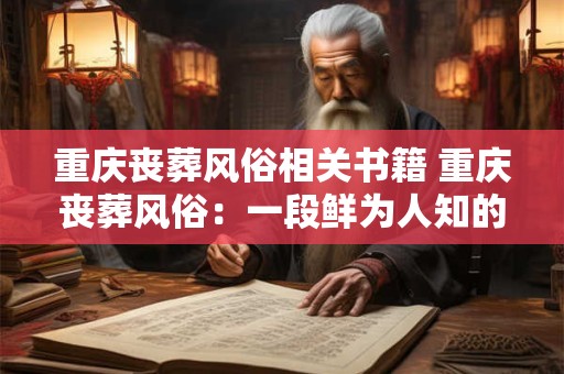 重庆丧葬风俗相关书籍 重庆丧葬风俗：一段鲜为人知的历史