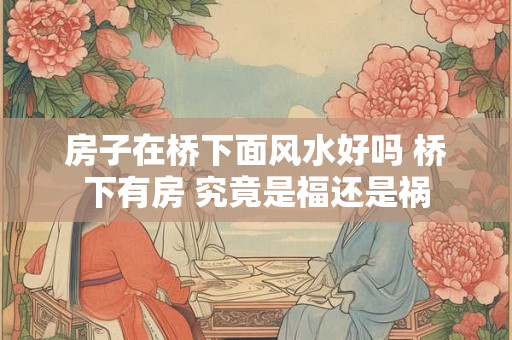 房子在桥下面风水好吗 桥下有房 究竟是福还是祸