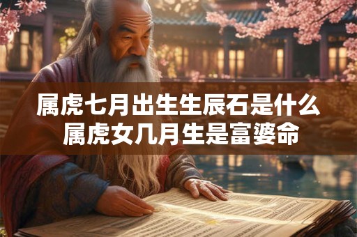属虎七月出生生辰石是什么 属虎女几月生是富婆命