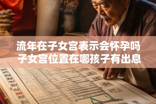 流年在子女宫表示会怀孕吗 子女宫位置在哪孩子有出息