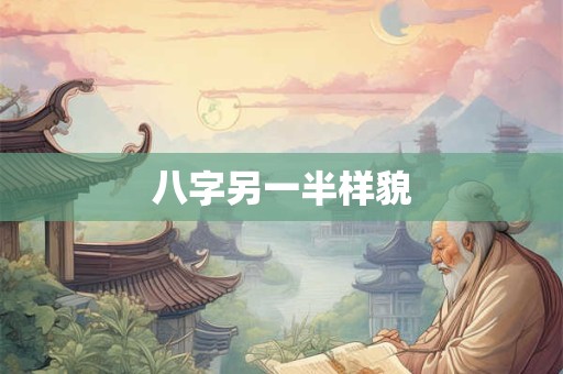 八字另一半样貌