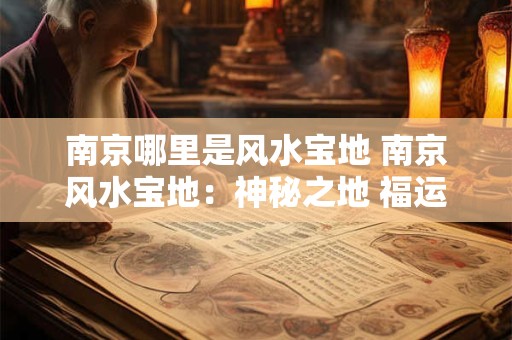南京哪里是风水宝地 南京风水宝地：神秘之地 福运连连！