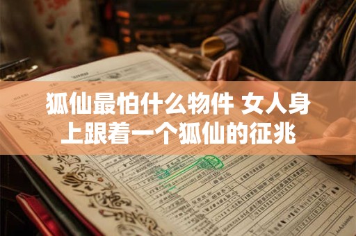 狐仙最怕什么物件 女人身上跟着一个狐仙的征兆