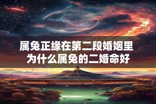 属兔正缘在第二段婚姻里 为什么属兔的二婚命好