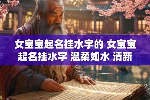女宝宝起名挂水字的 女宝宝起名挂水字 温柔如水 清新脱俗