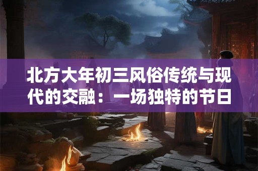北方大年初三风俗传统与现代的交融：一场独特的节日庆典