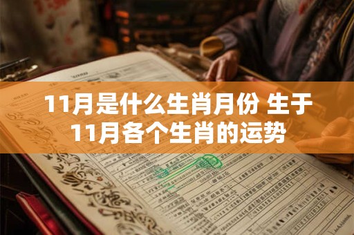 11月是什么生肖月份 生于11月各个生肖的运势