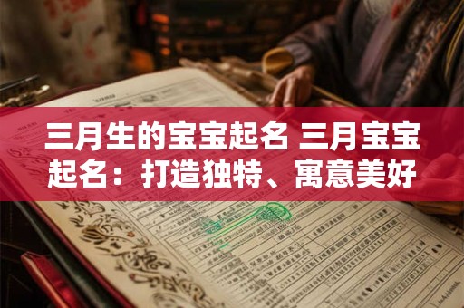三月生的宝宝起名 三月宝宝起名：打造独特、寓意美好的名字