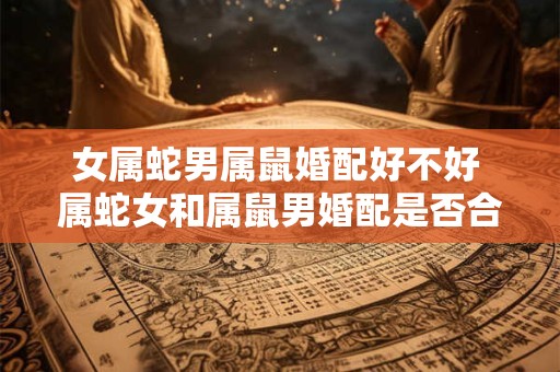 女属蛇男属鼠婚配好不好 属蛇女和属鼠男婚配是否合适