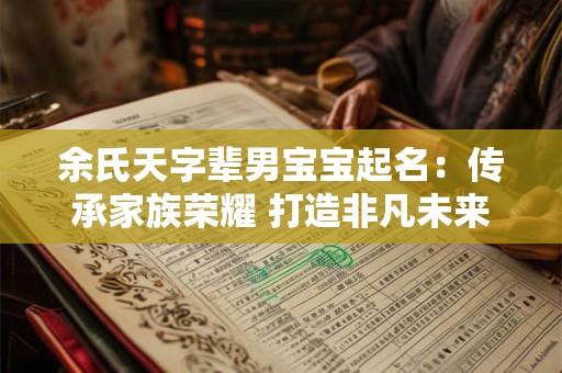 余氏天字辈男宝宝起名：传承家族荣耀 打造非凡未来