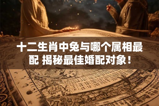 十二生肖中兔与哪个属相最配 揭秘最佳婚配对象！