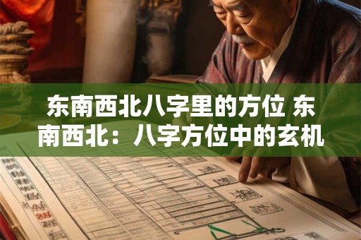 东南西北八字里的方位 东南西北：八字方位中的玄机与奥秘