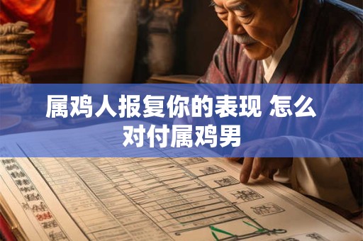 属鸡人报复你的表现 怎么对付属鸡男