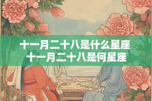 十一月二十八是什么星座 十一月二十八是何星座