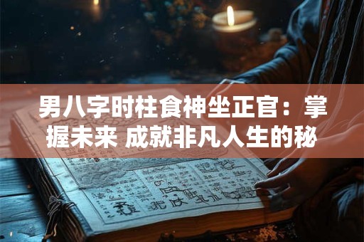男八字时柱食神坐正官：掌握未来 成就非凡人生的秘密武器！