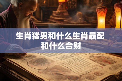 生肖猪男和什么生肖最配 和什么合财