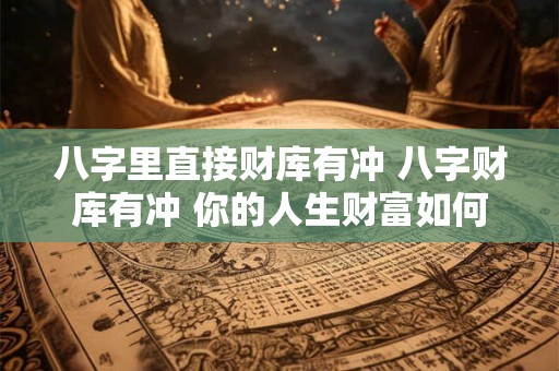 八字里直接财库有冲 八字财库有冲 你的人生财富如何