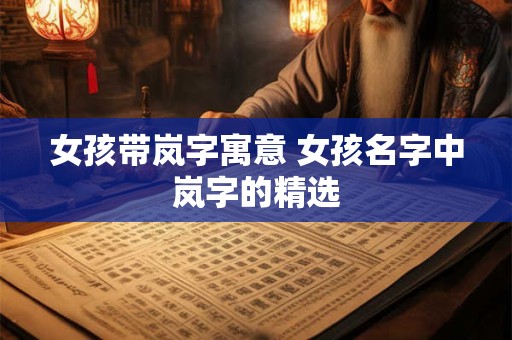 女孩带岚字寓意 女孩名字中岚字的精选