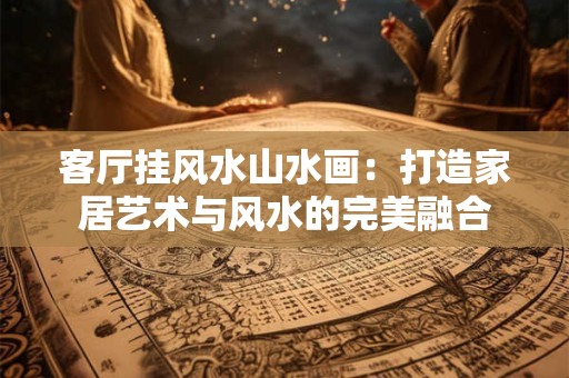 客厅挂风水山水画：打造家居艺术与风水的完美融合